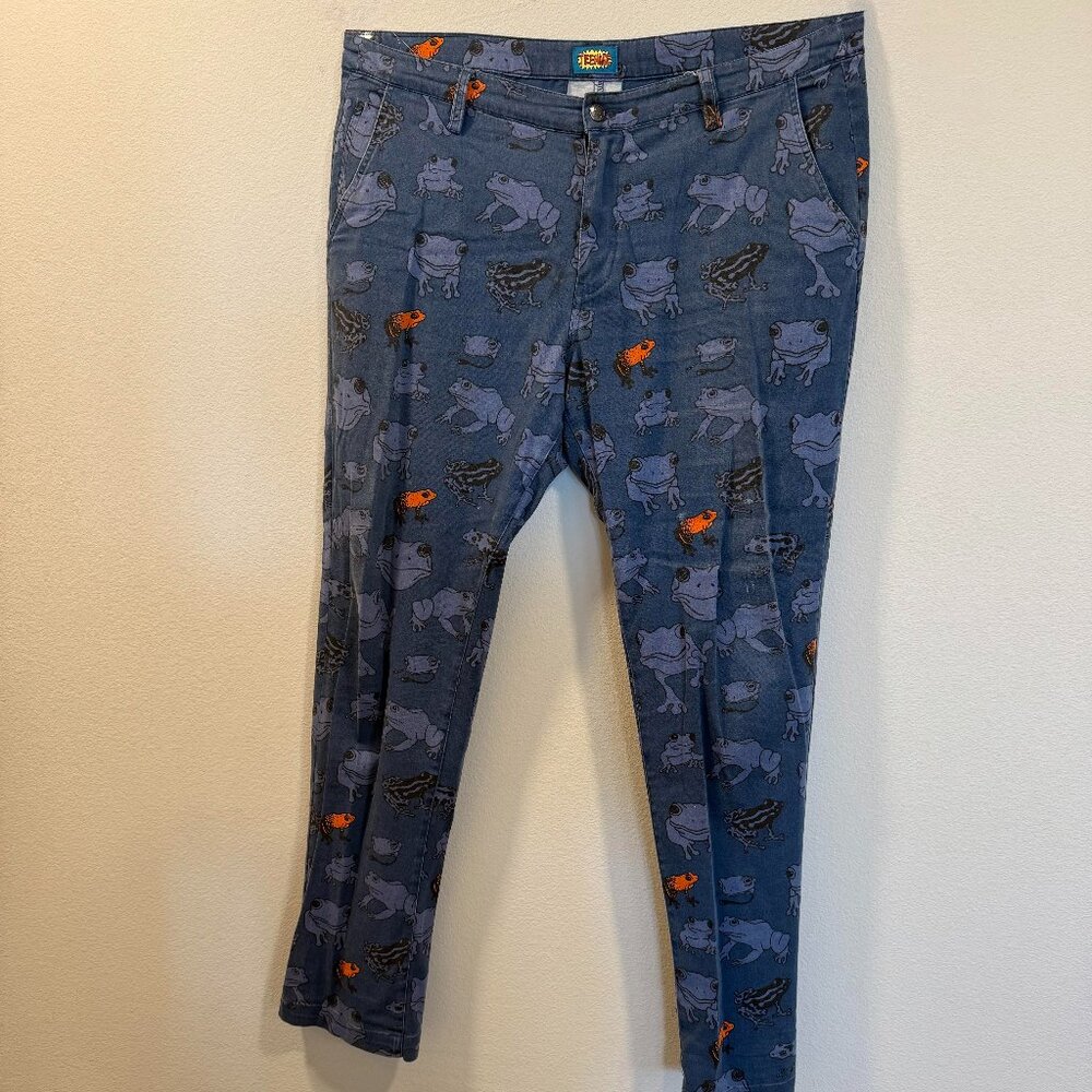 Bored Teenager Frog Pants - Size 38